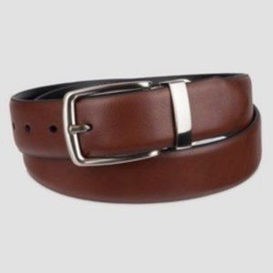 Men's Brown & Black Stretch Reversible Belt